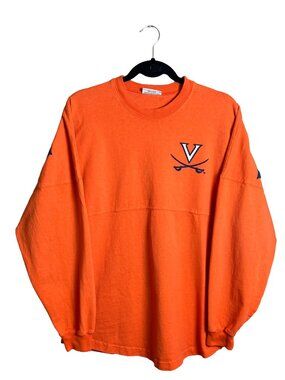 Spirit Activewear University Of Virginia Spirit Jersey Orange Small Vintage Styl